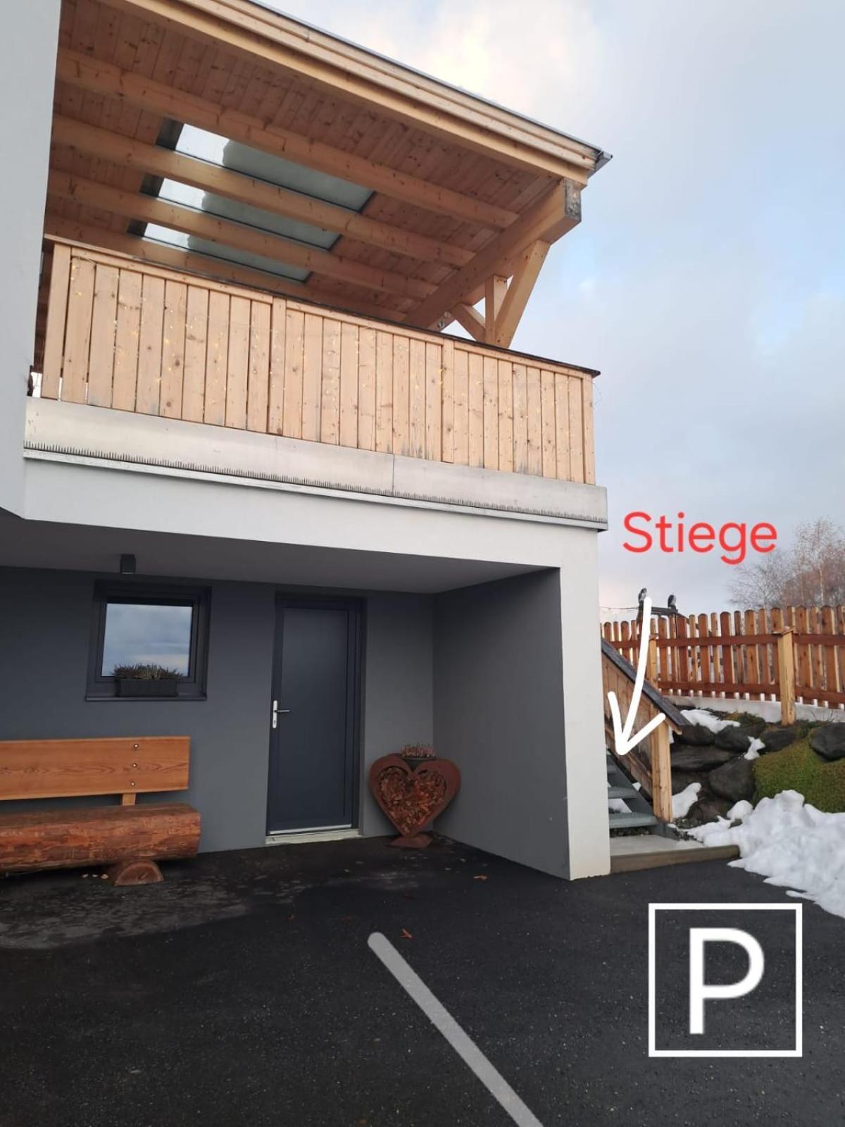 Ferienwohnung Abenthung Grinzens Экстерьер фото